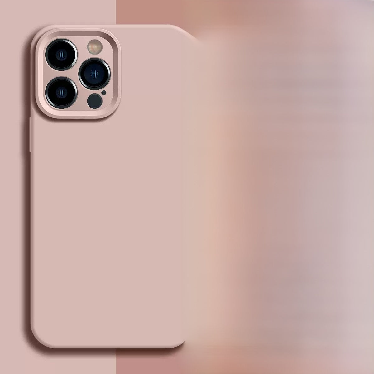 Liquid silicone phone case