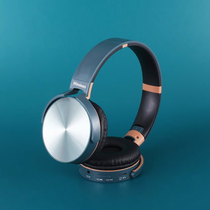 Wireless Bluetooth Headset with Heavy Bass