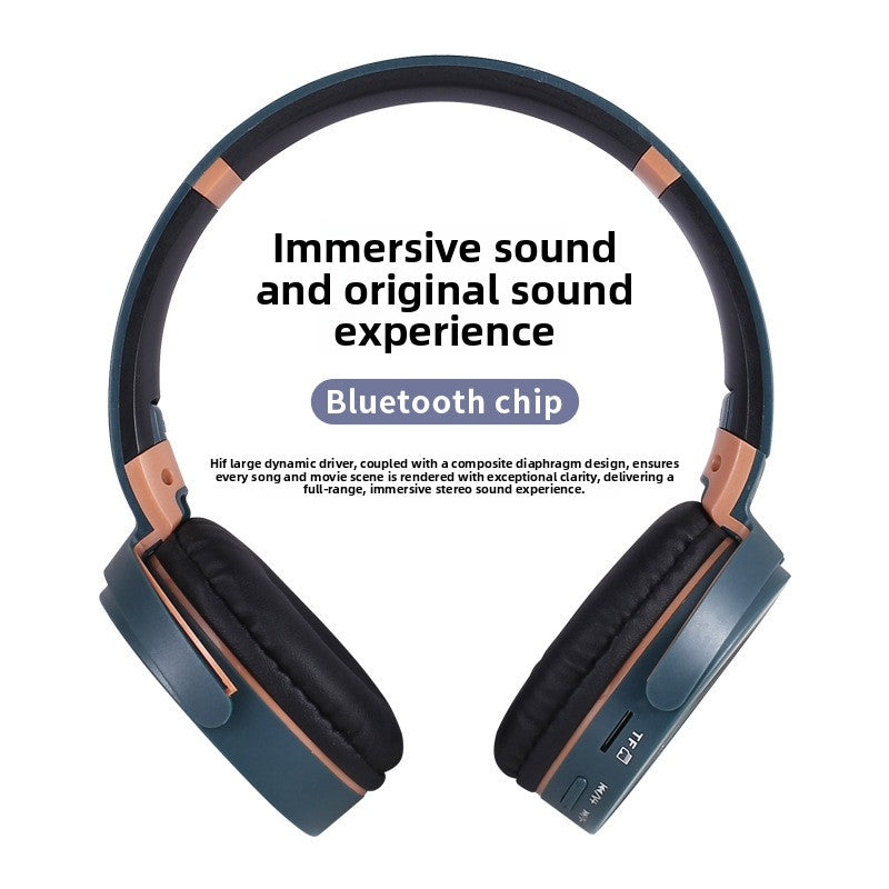 Wireless Bluetooth Headset with Heavy Bass