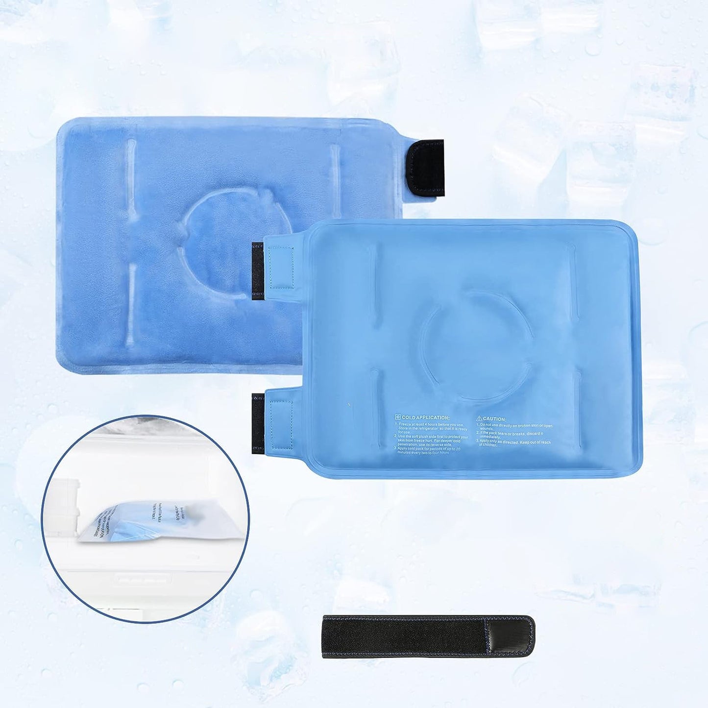 Adjustable Gel Hot Cold Knee Compress Pack